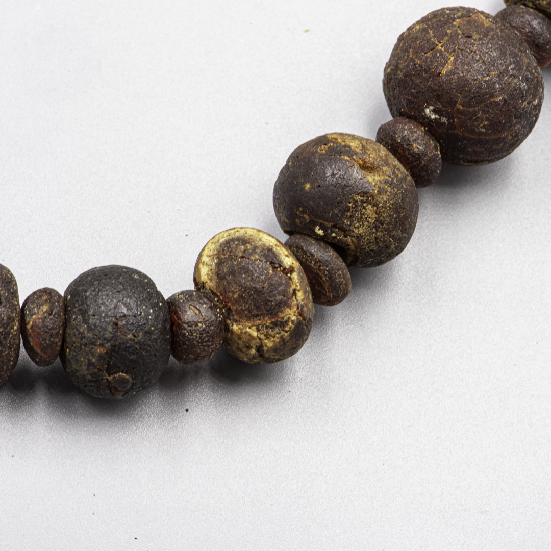 Ancient Baltic Amber Bead Necklace – Archaeological Amber – 1st–7th Century BC Attribution