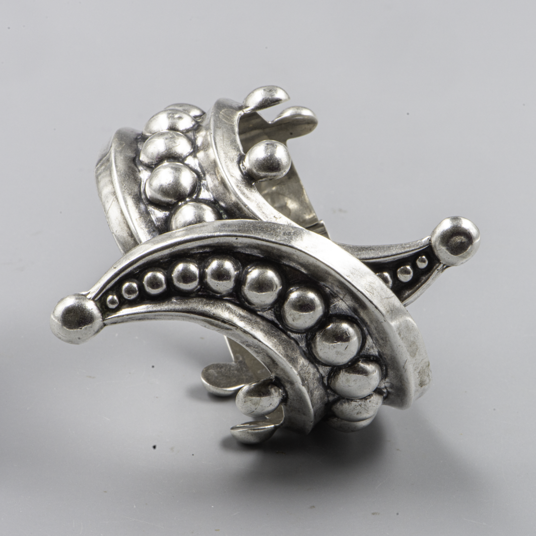 Alfredo Villasana Sterling Silver Bracelet – Taxco, Mexico