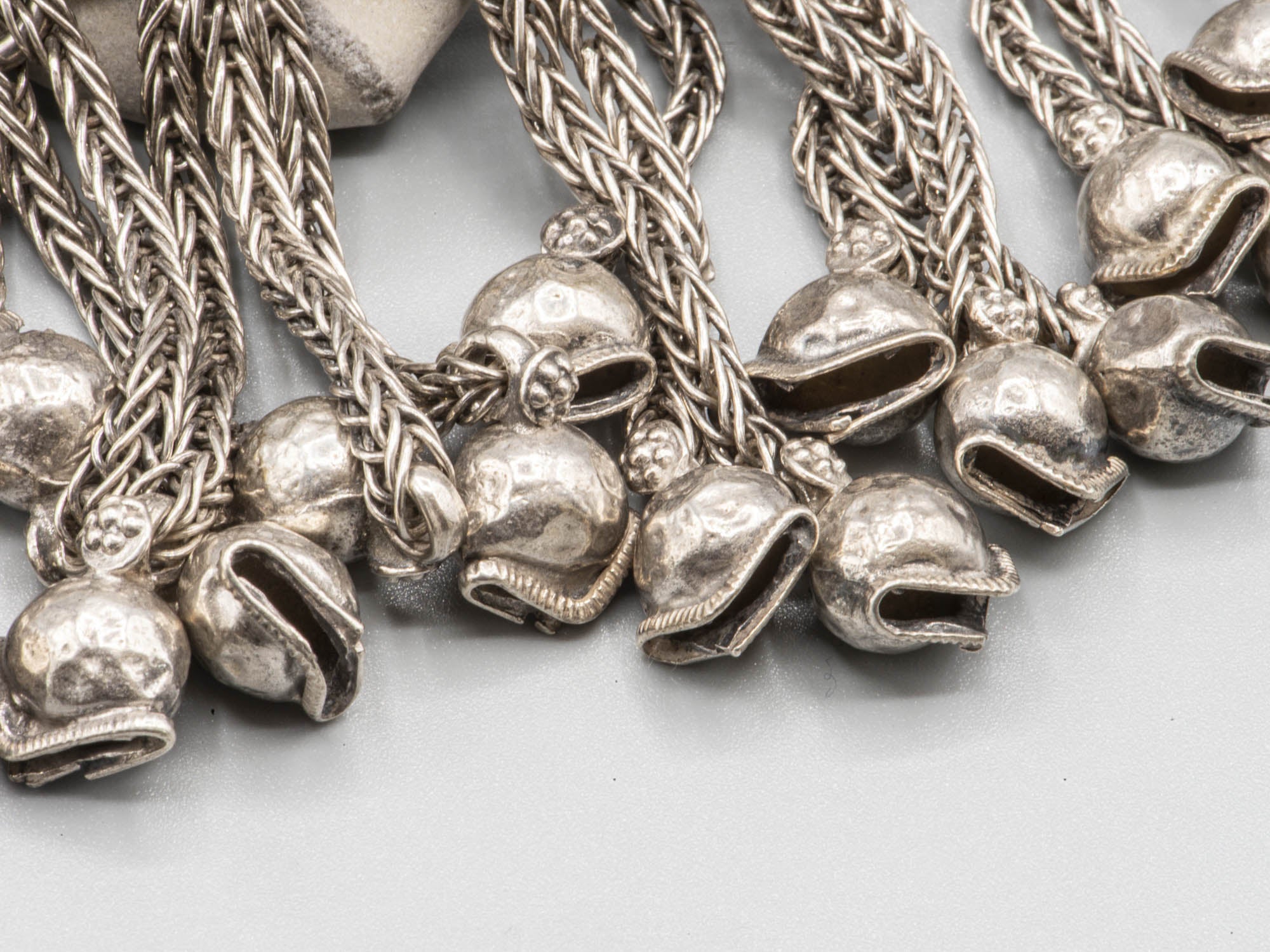 Rare Silver Upper-Arm Amulet - Bazuband
