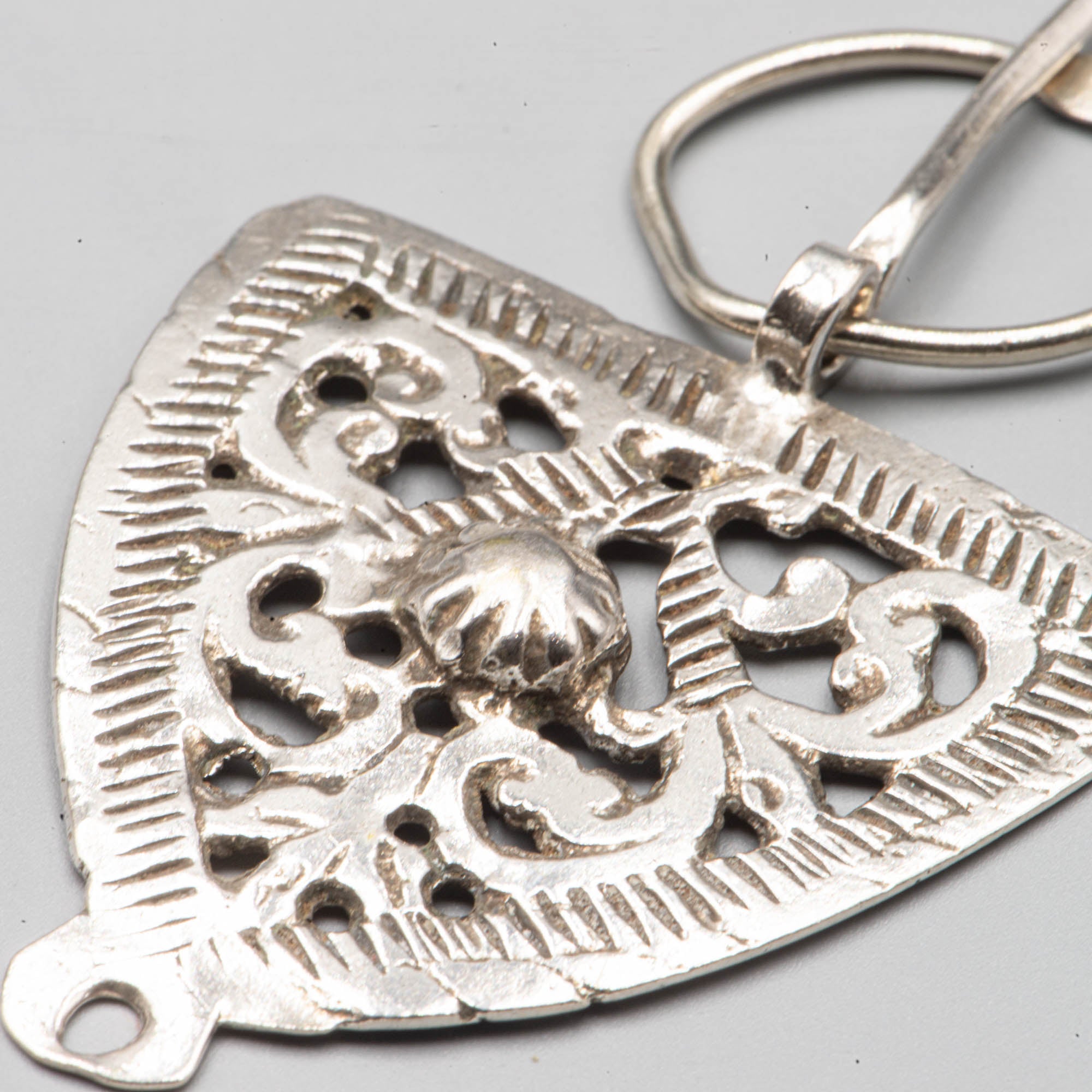 Silver Fibula from Algeria Monts des Aurès