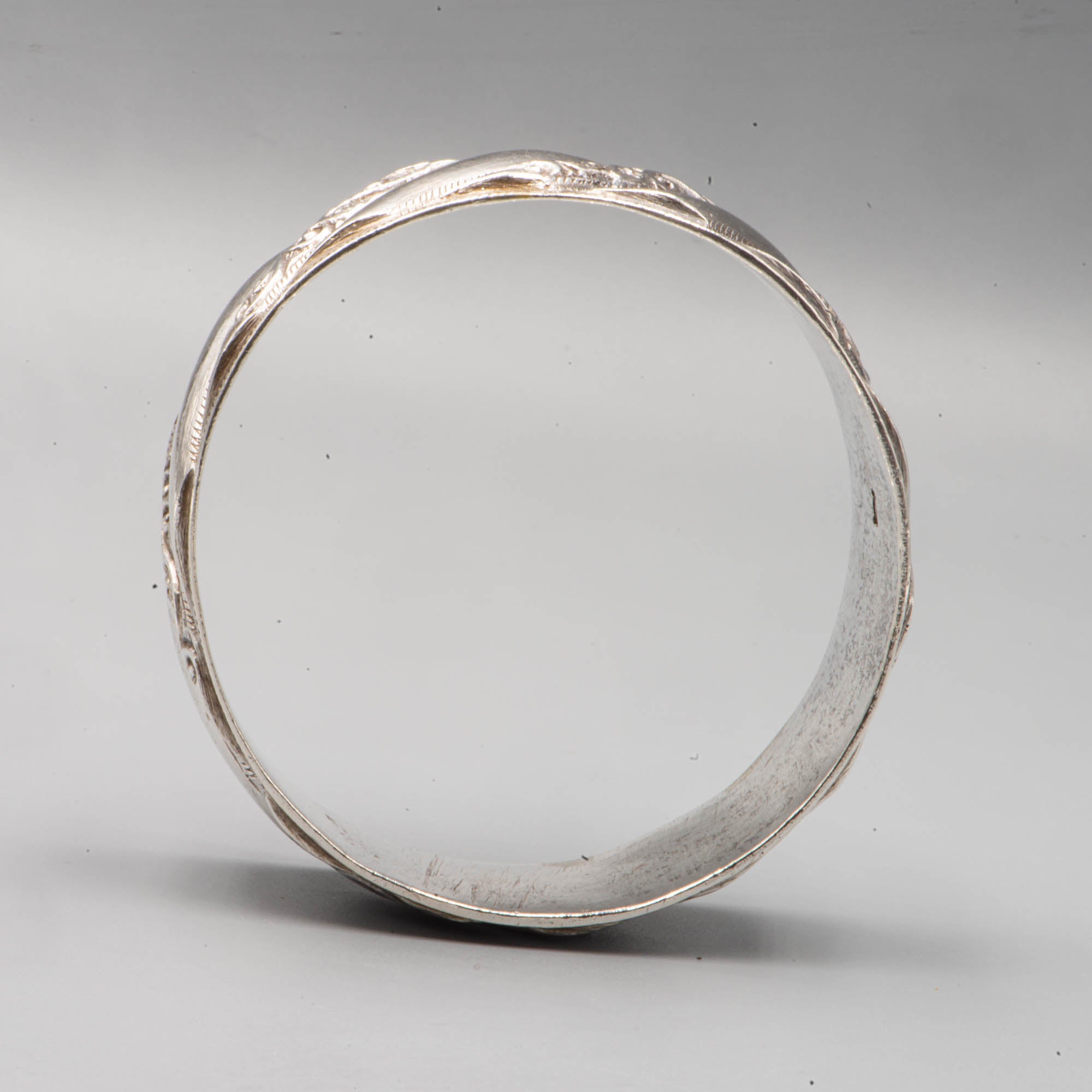 Silver Bracelet from Morocco Zaïan Tribe