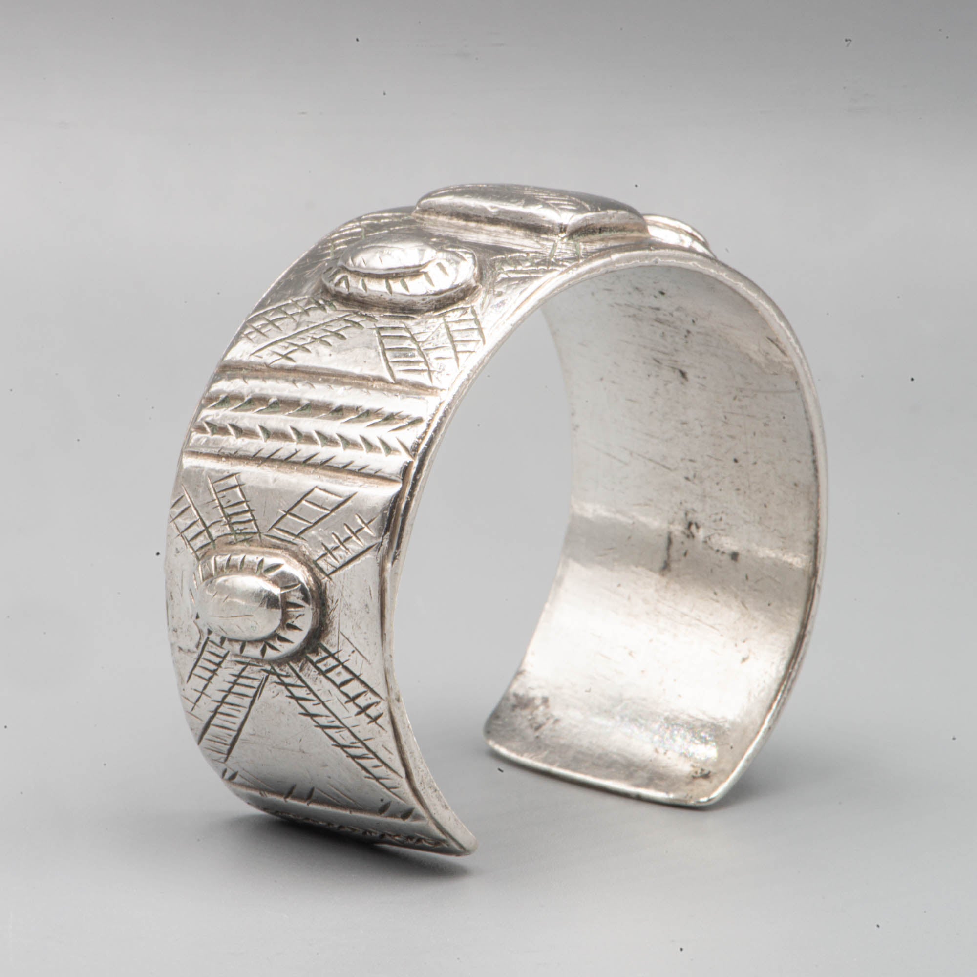 Bracelet Ethnique en Argent d'Egypte