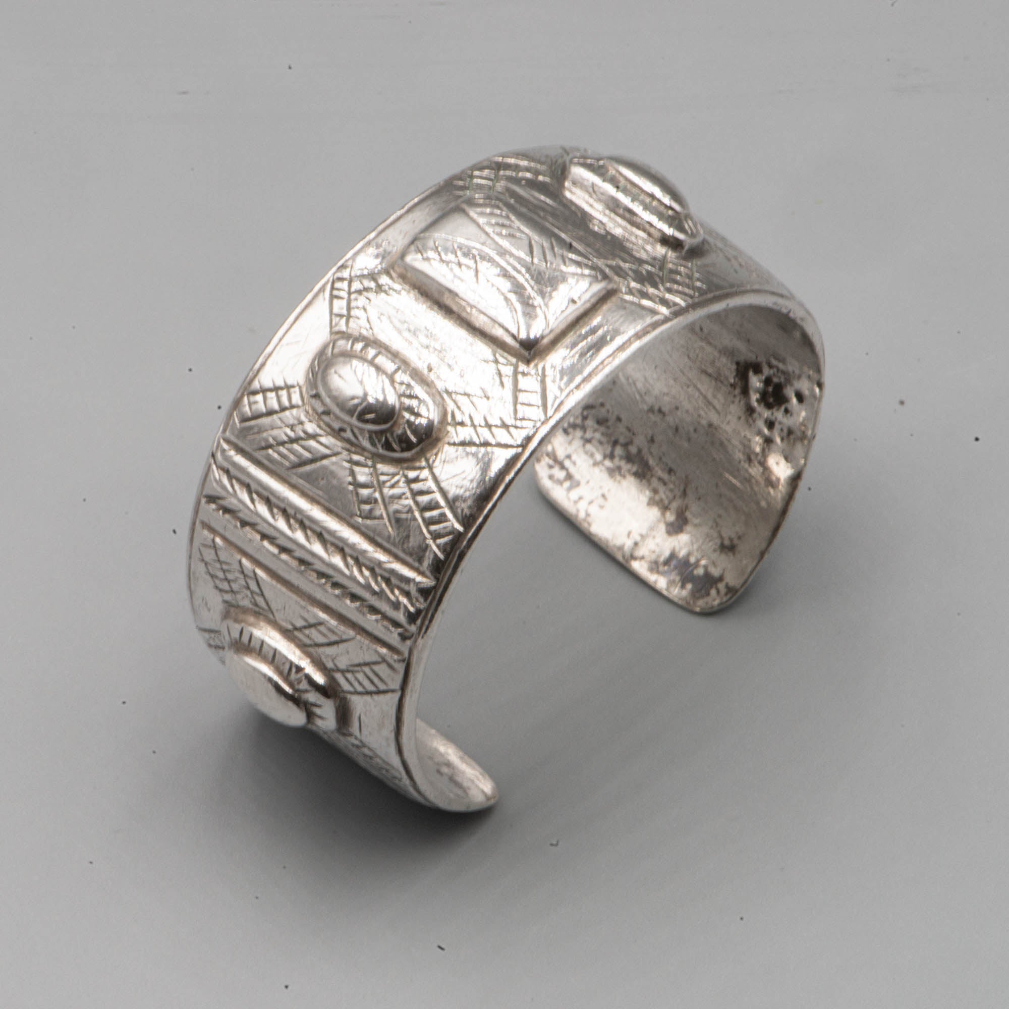 Bracelet Ethnique en Argent d'Egypte
