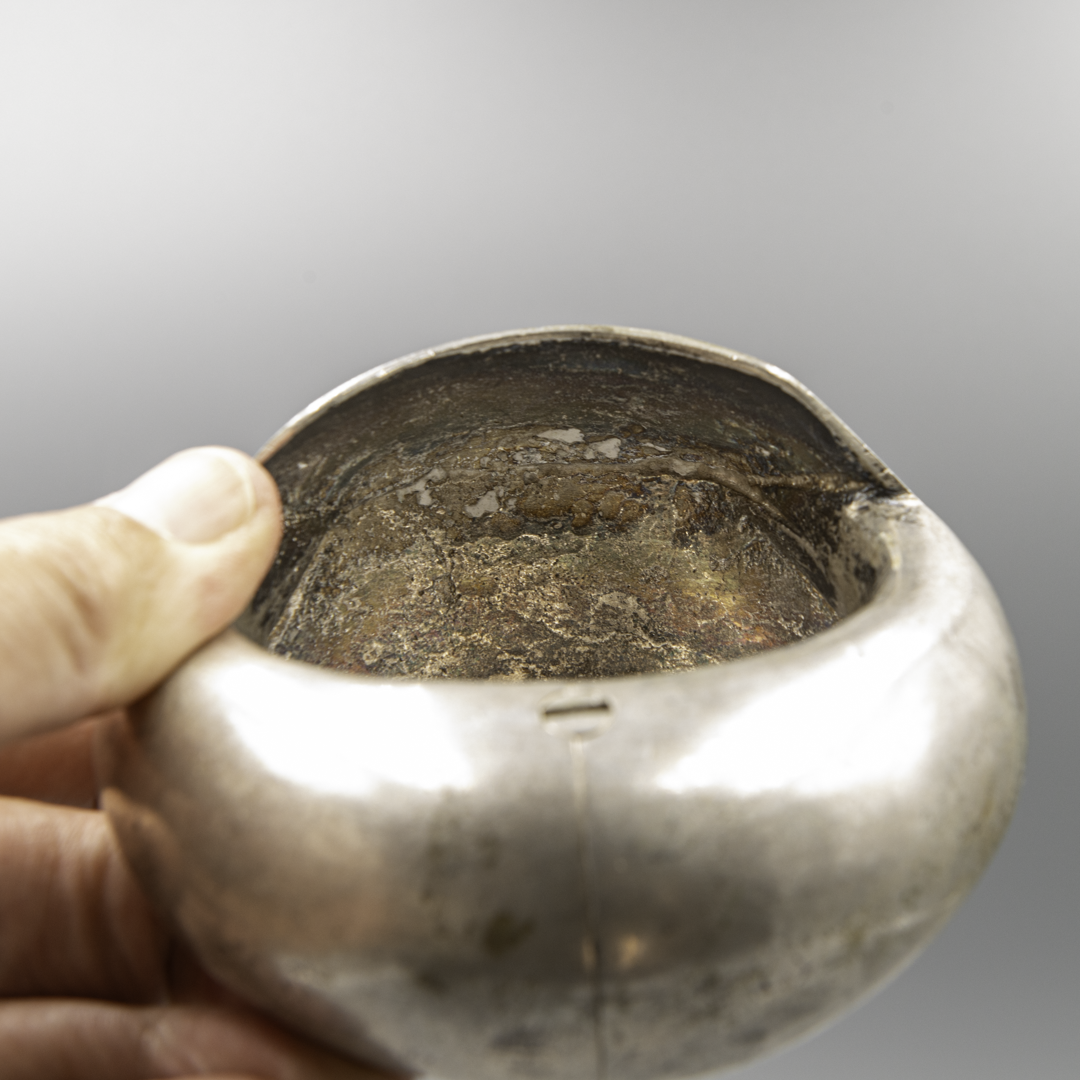 Antique Gujarati Silver Kada Bracelet – Saurashtra, India