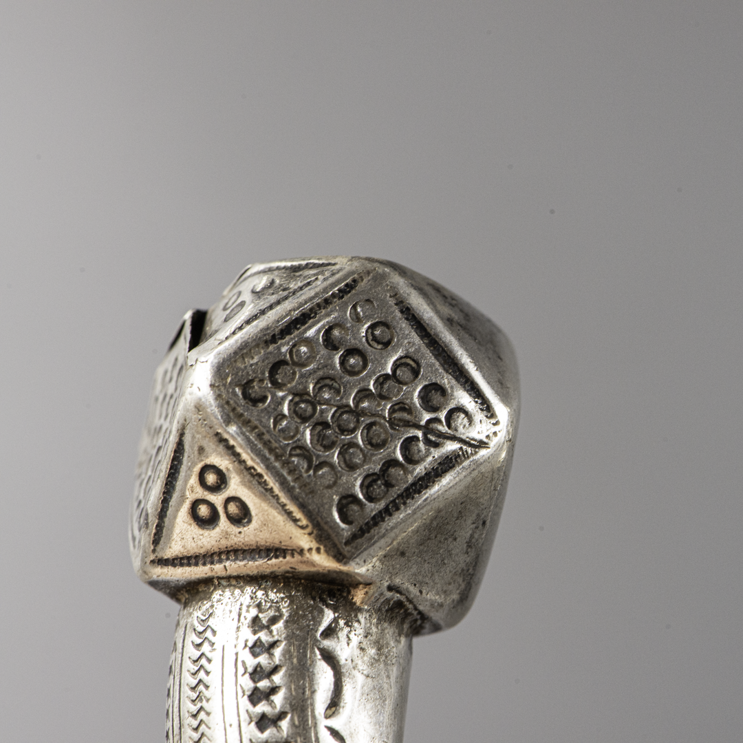 Antique Rashaida Silver Anklet – Egypt / Sudan – Early 20th Century