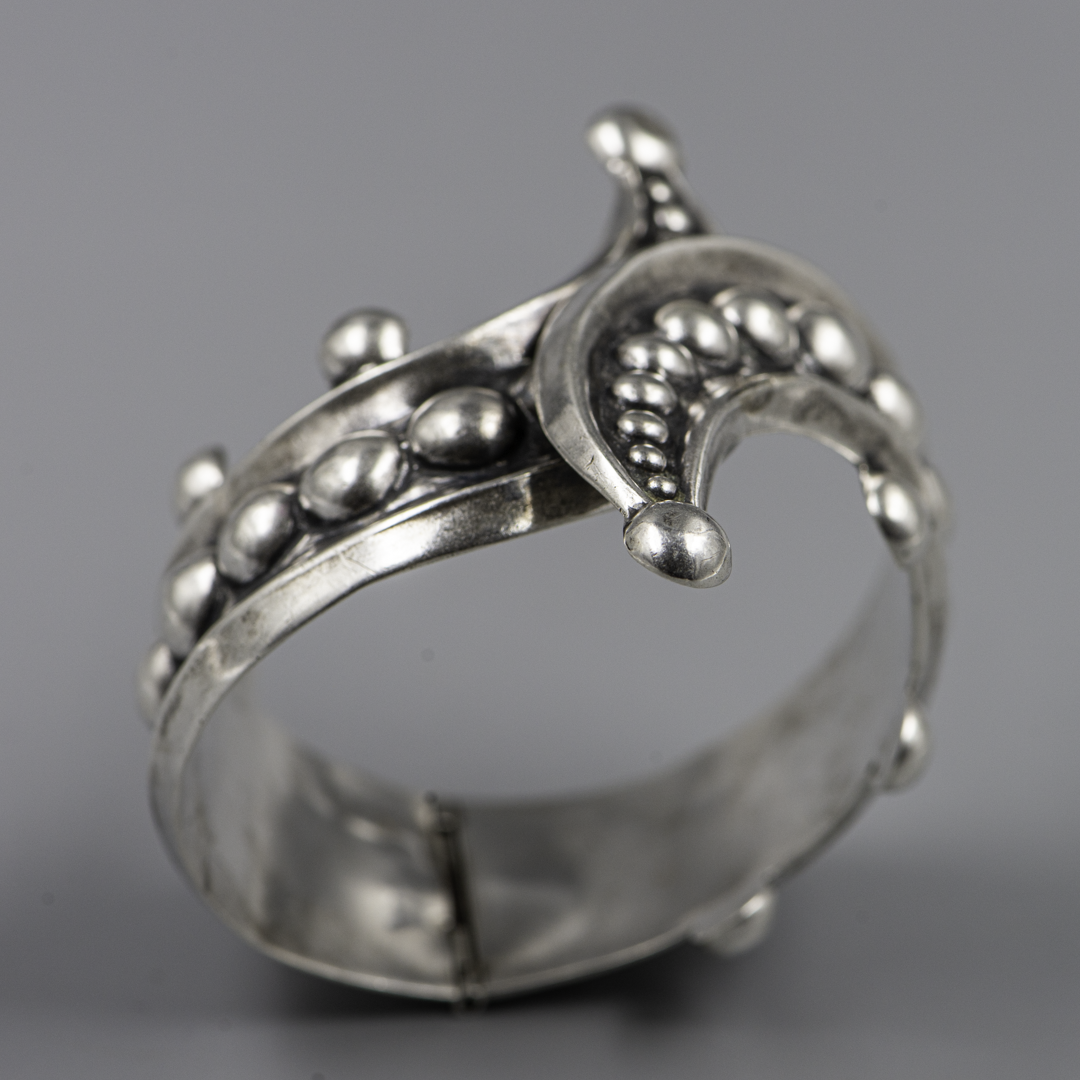 Alfredo Villasana Sterling Silver Bracelet – Taxco, Mexico