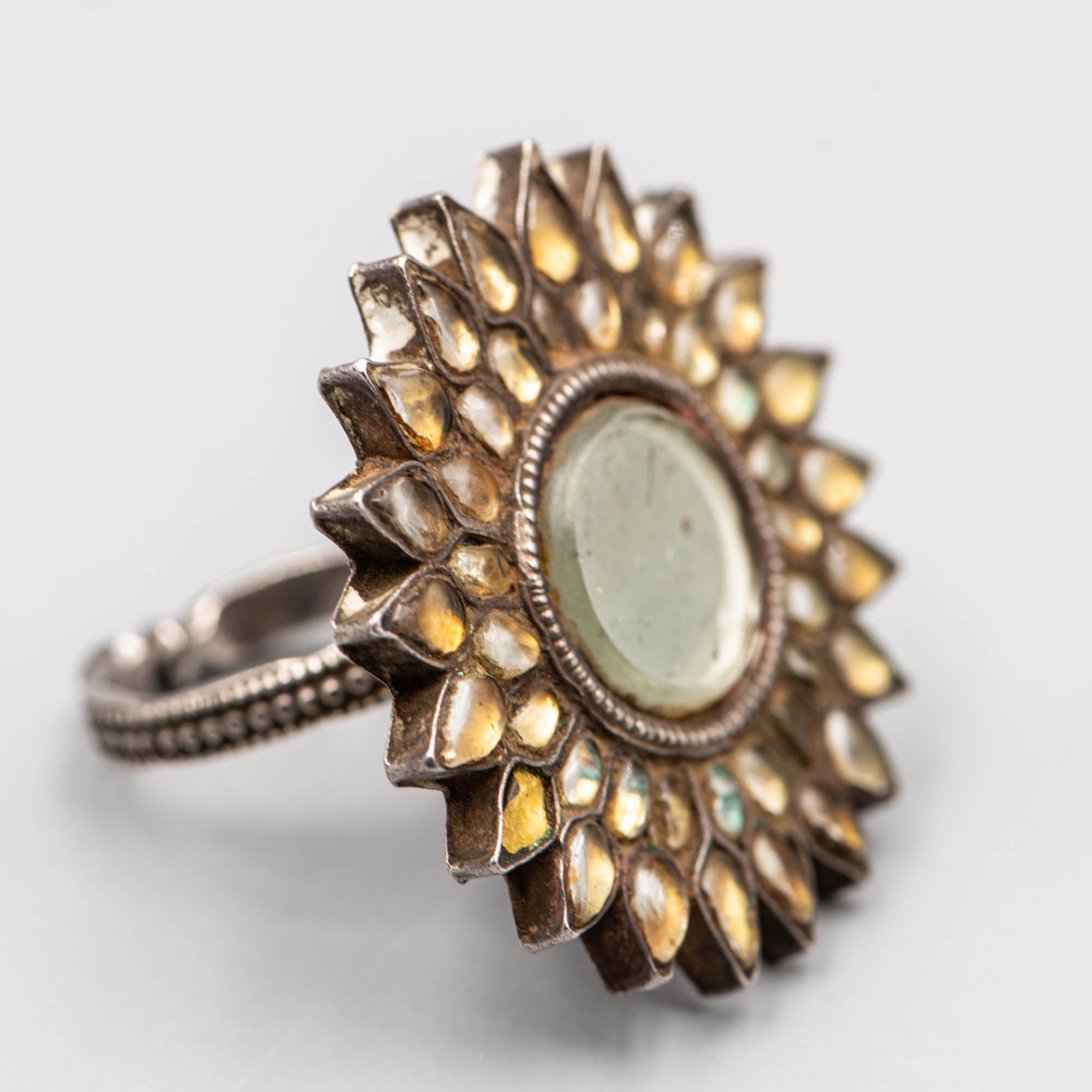 Antique Katesari Arsi ring from Uttar Pradesh India