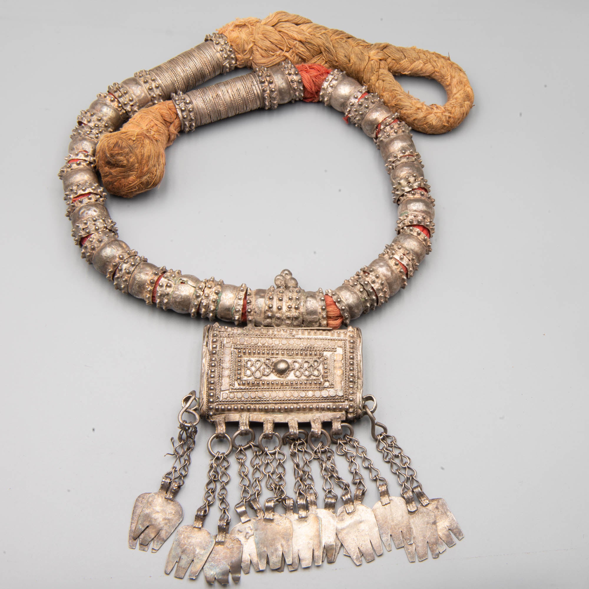 Old Omani silver necklace circa 1950