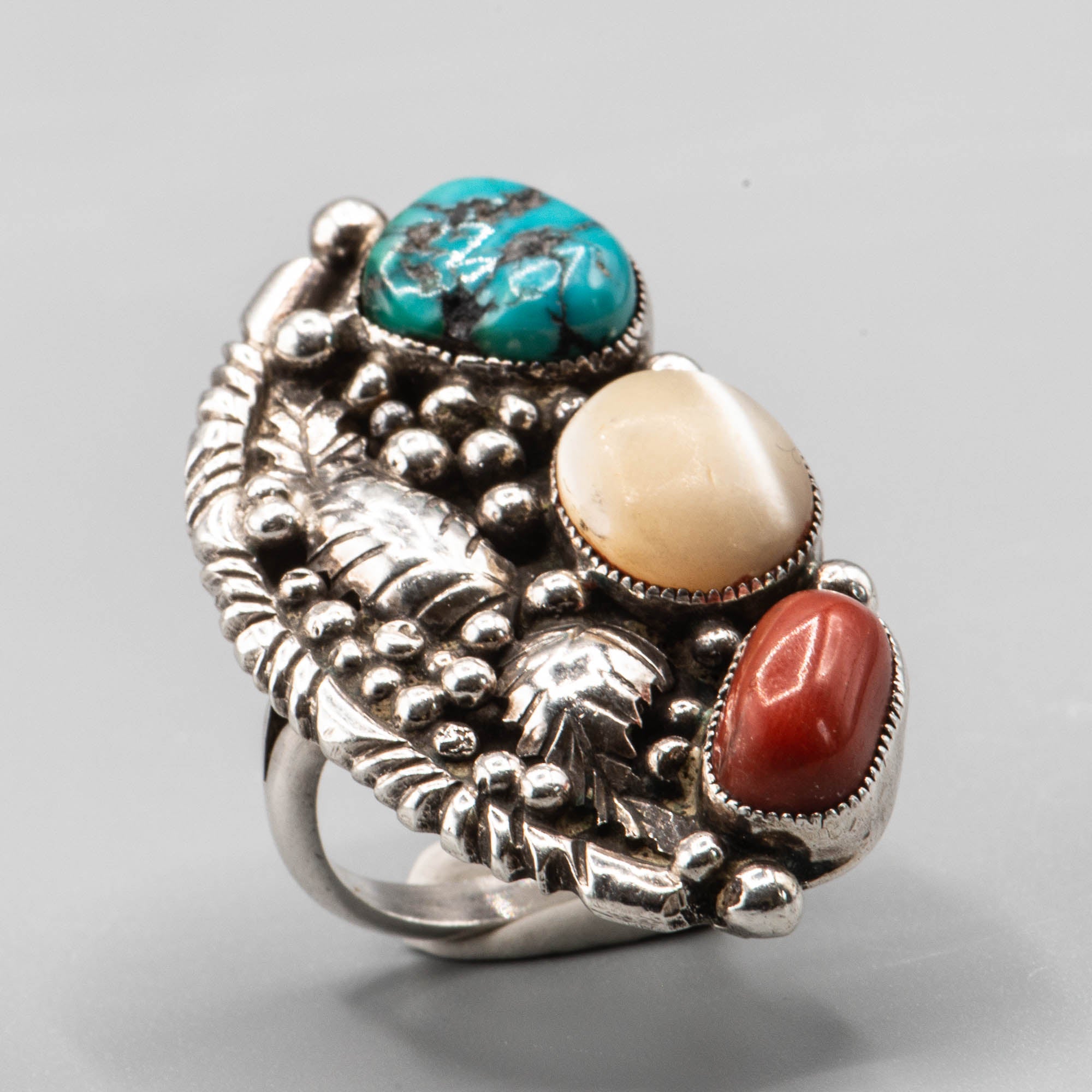 Native American silver ring