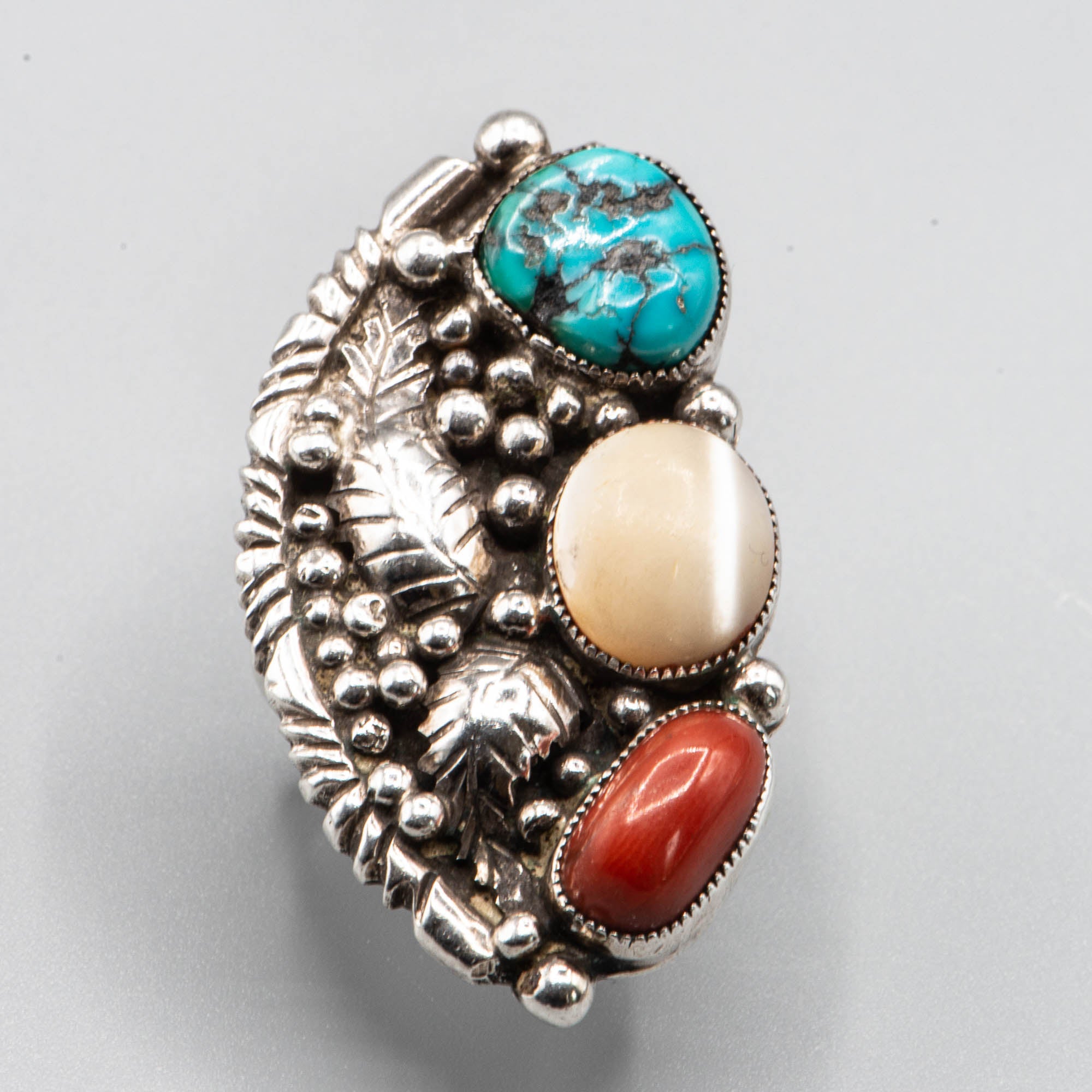 Native American silver ring