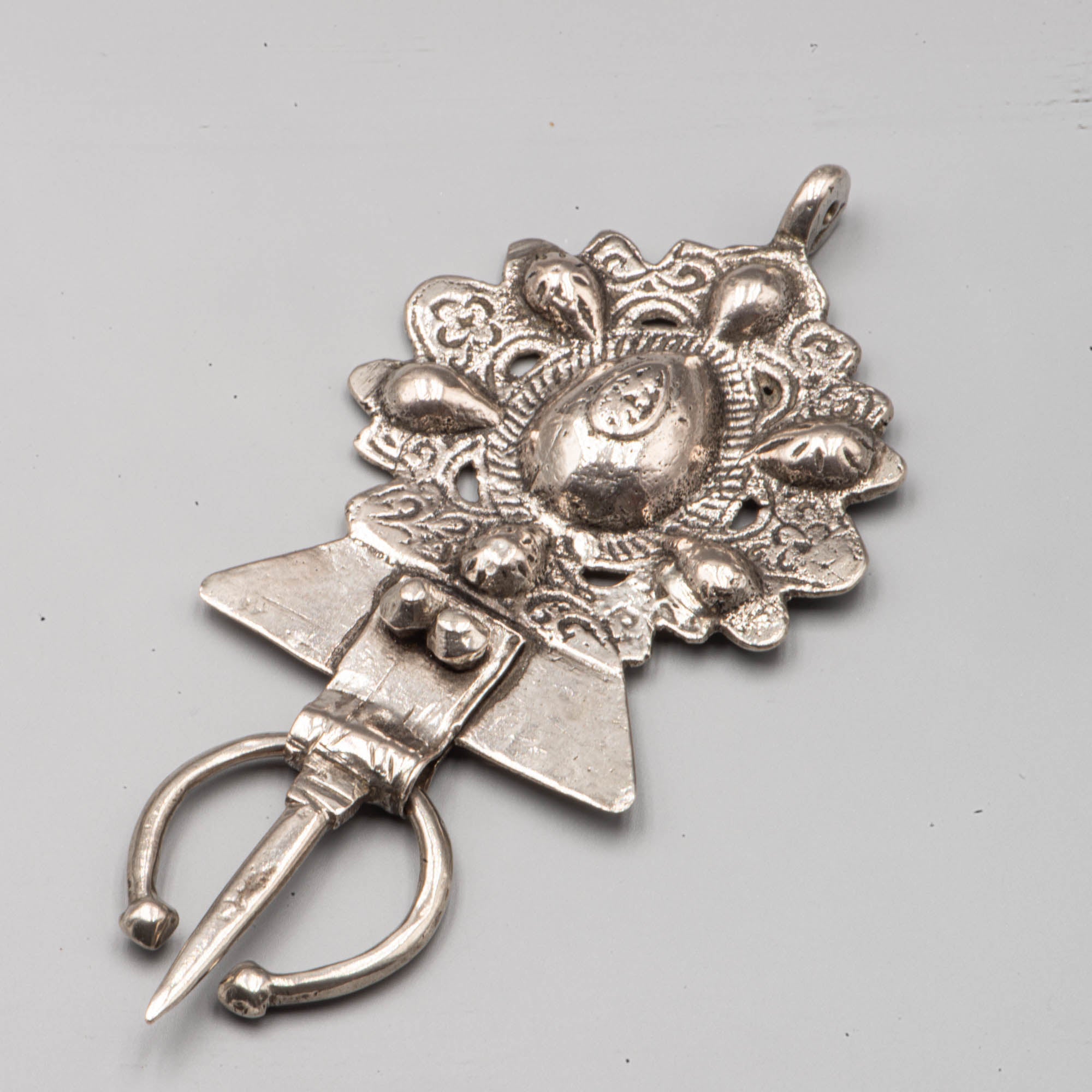 Silver Fibula from Morocco