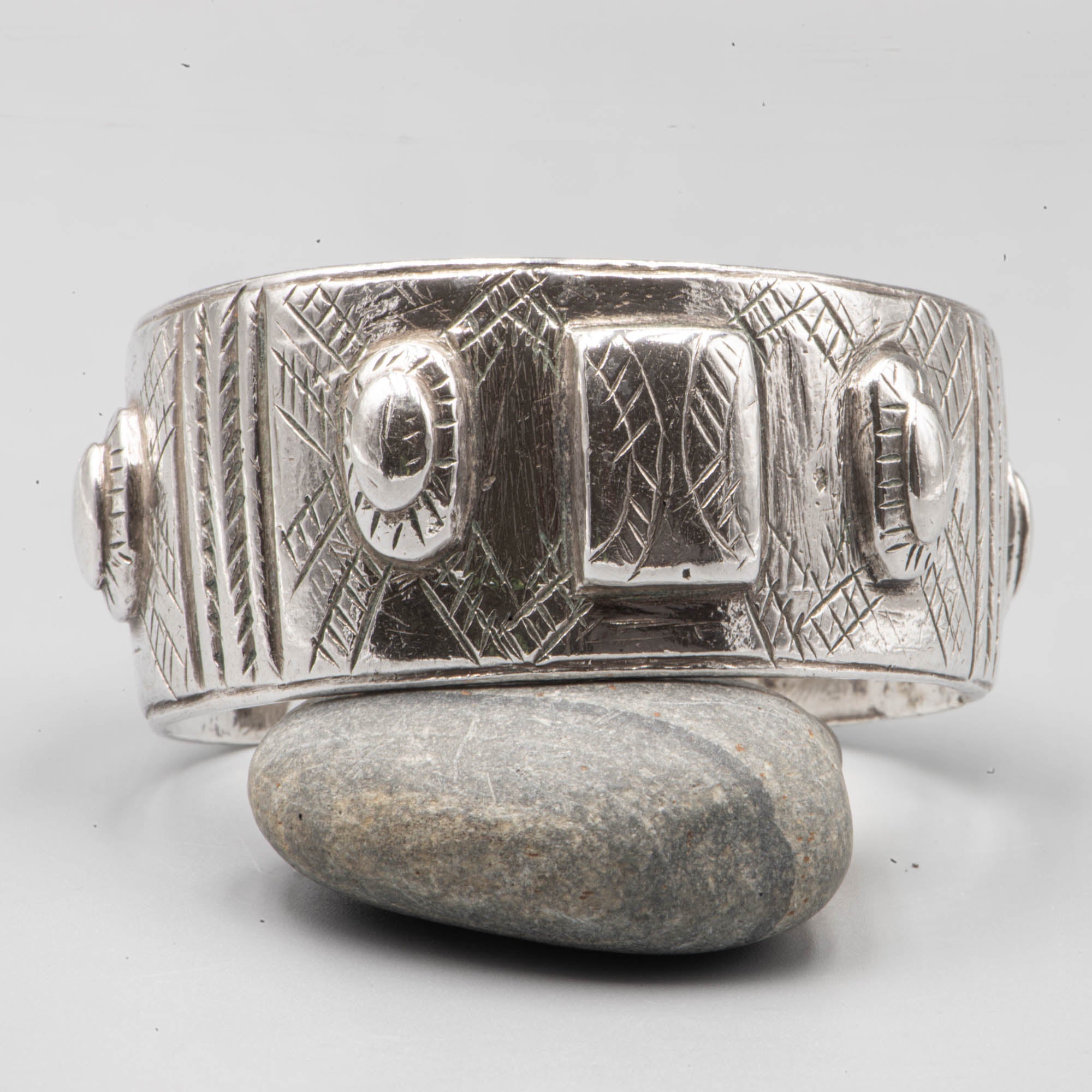 Ethnic Silver Bracelet from Egypt